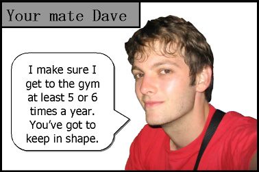 your mate dave on fitness