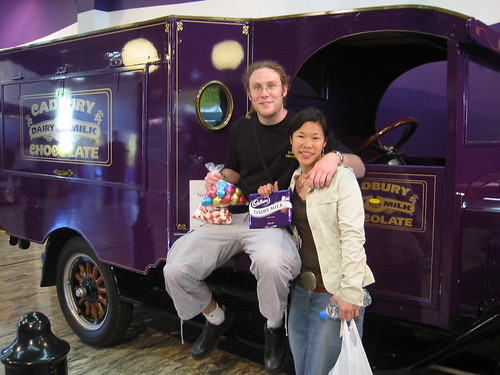 All chocced up at the Cadbury's Factory