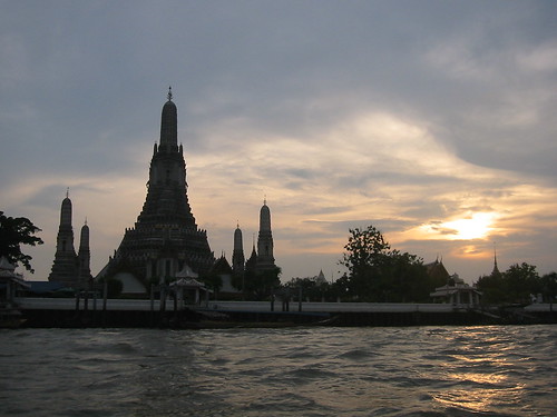 The Temple of Dawn at Sunset