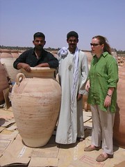Ahmed in the pot, Mohammed and Jo