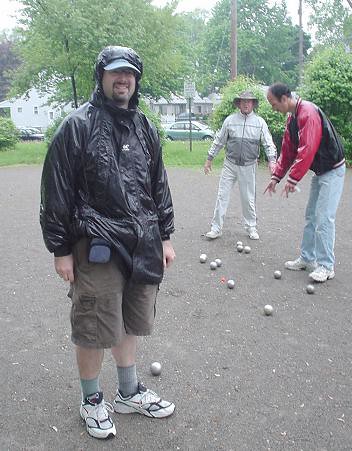 Puddle Petanque Shows Who Is The Craziest