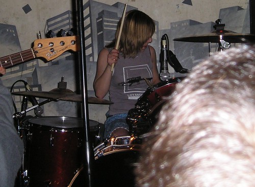 Angela Ciplik, drummer