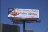 BAM Creates Billboard to Promote Valley Lighting's House of Lights Promotion