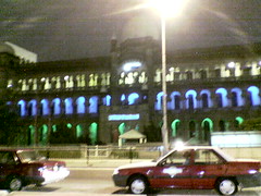 Railway Station by Night