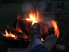 Campfire bliss
