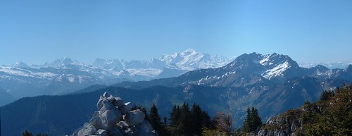 panoramic - Mt Blanc