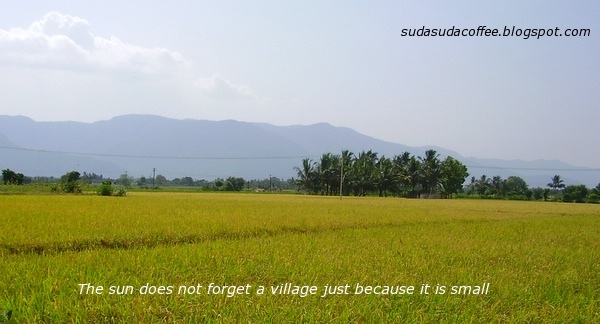 village photo african proverb quote