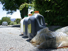 Curbside motoroil recycling