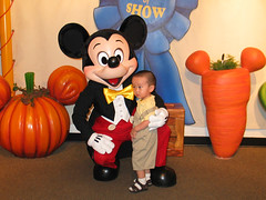 With Mickey