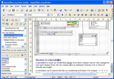 OpenOffice Writer screenshot