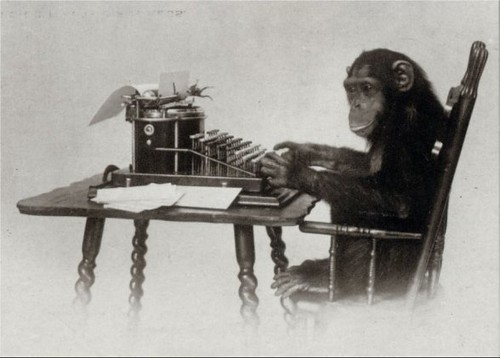 Monkey writer